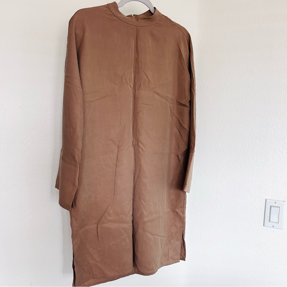 Minimal Light Brown Sack’s Dress Size 2